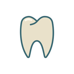 dental icon design vector template