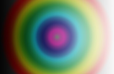 abstract background with rainbow