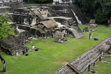 Paisajes y rincones de la ciudad arqueológica maya de Tikal, situada en la región de Petén, en...