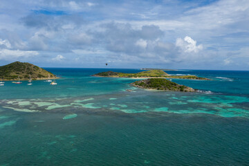 Obraz premium Pinel Island St. Martin