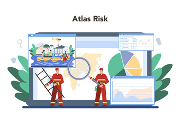 Urgency rescuer help online service or platform. Ambulance lifeguard