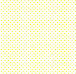 Yellow Small Polka Dots, Seamless Background. EPS 10 vector.