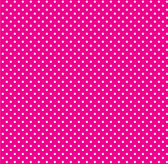 Small Polka Pink Dots, Seamless Background. EPS 10 vector.