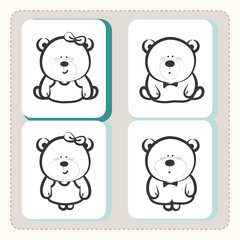 Teddy Bear Character Design