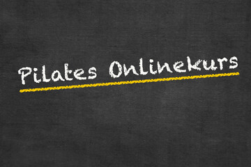 Obraz premium Onlinekurs Pilates