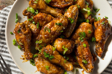 Homemade Baked Asian Chicken Wings