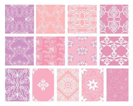 collection of openwork pattern