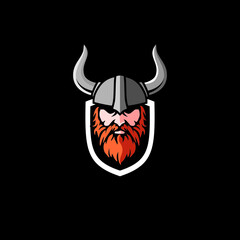 Vector illustration of God Odin Viking with Helmet, 
Armor on the White background. Hand-drawn illustration 
for mascot sport logo badge label sign poster 
emblem patch t-shirt printing. Vector Logo
