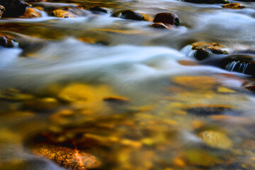 River Stone in motion
