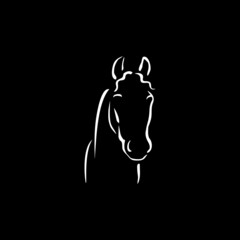 Vector mascot, cartoon of horse, 
Vector illustration icons and logo design elements - horse vector