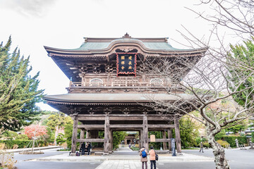 鎌倉　建長寺　山門（重要文化財）　日本