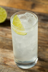 Refreshing Cold Tequila Ranch Water Cocktail