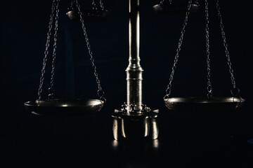 Conceptual image of law and justice