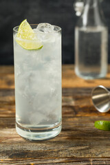 Refreshing Cold Tequila Ranch Water Cocktail