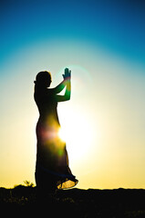 woman silhouette