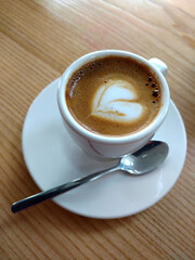 Morning cup of coffee