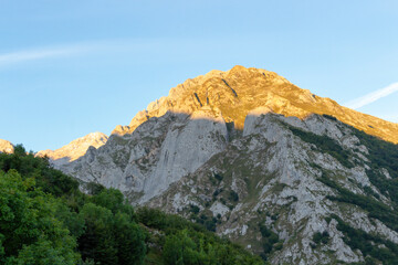 The River Duje valley near Sotres, Picos de Europa, Asturias, Spain.