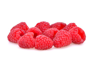 raspberry isolated on white background