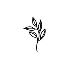 Fototapeta premium logo for online shop, flower shop, spa salon. Contemporary modern trendy vector logo. Highlight cover background. Beauty icon.