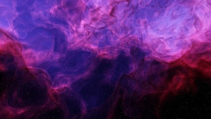 Space background with nebula and stars, nebula in deep space, abstract colorful background 3d render