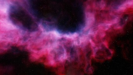 Fototapeta premium Space background with nebula and stars, nebula in deep space, abstract colorful background 3d render