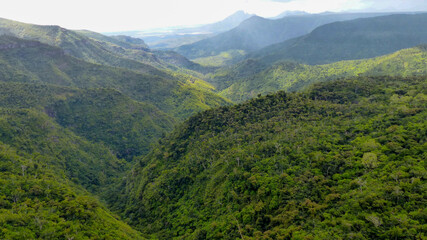 landscape in the mountains