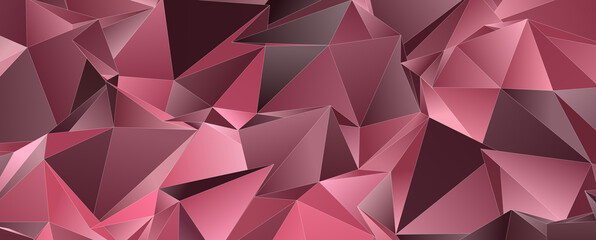 Obraz premium 3d Triangles, abstract background. Design wallpaper.