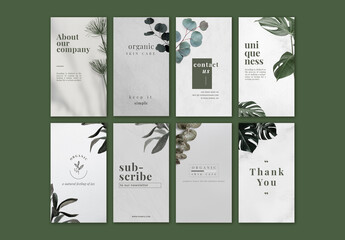 Botanical Style Sale Design Template