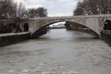 bridge over the river