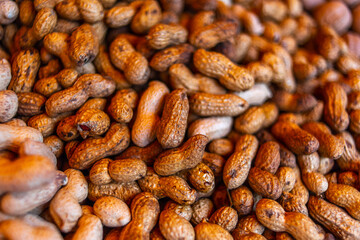 Obraz premium close up of peanuts