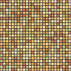 Fototapeta premium Abstract Geometric Pattern generative computational art illustration