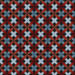 Tile background with ornament.