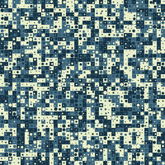 Fototapeta premium Abstract Geometric Pattern generative computational art illustration