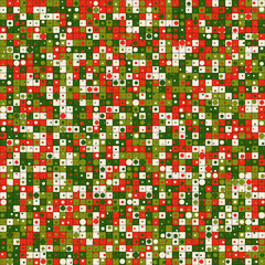 Abstract Geometric Pattern generative computational art illustration