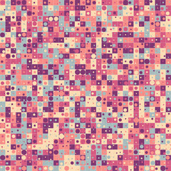 Abstract Geometric Pattern generative computational art illustration