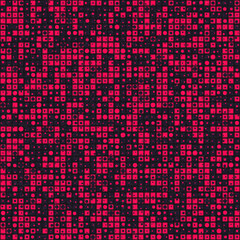 Abstract Geometric Pattern generative computational art illustration