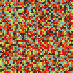 Abstract Geometric Pattern generative computational art illustration