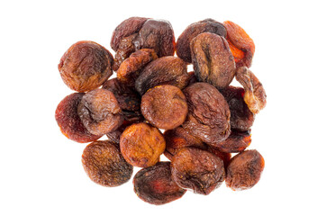 Useful dried fruits. Dried chocolate dried apricots