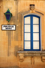 Fototapeta na wymiar Police Station in historic City Mdina. Malta