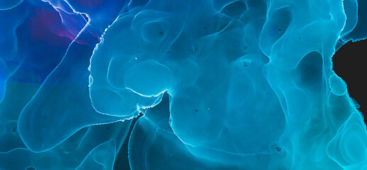 Alcoholic Ink. Art Light Abstract Design. Mix