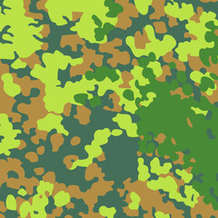 Fashionable camouflage pattern, vector illustration.Military print  Vector wallpaper
