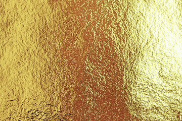 Gold foil texture background.