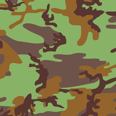 Fashionable camouflage pattern, vector illustration.Military print  Vector wallpaper