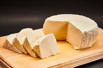 Tasty artisanal Mexican cheese made on the farm with the highest quality.