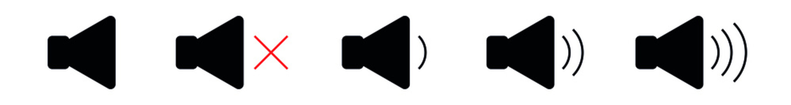 Lautsprecher Button Set 