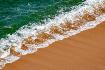 Regreso del mar y playa limpia