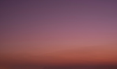 Beautiful sunset sky with dramatic light, Twilight sky, Orange and red sky background with light of the sun.