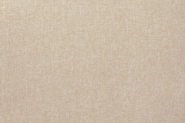 Brown cotton fabric cloth texture for background, natural textile pattern.