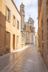 Fototapeta na wymiar Presice_Puglia_Italy_baroque_street