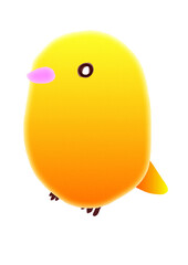 ふんわり感のあるひよこアイコン